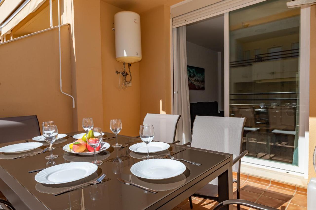 Apartamento Sereno 3 - Piscina, Garaje, Terraza Y Playa Los Canos De Meca Exterior foto